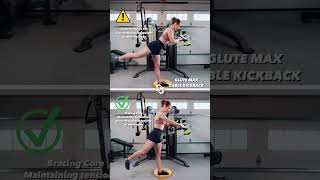 Introducing The Glute Max Cable Kickback 🍑 formtips legday glutegains [upl. by Valenta]