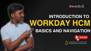 Introduction to Workday HCM Basics and Workday HCM Navigation  ZaranTech [upl. by Arihsan665]