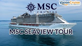 MSC Seaview  Ship Tour [upl. by Islean]