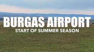 Start of Summer Season 2023 at Burgas Airport [upl. by Dahraf432]