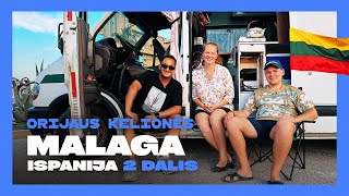 Orijaus kelionės 4 sezonas 44 laida Malaga 2 dalis  lietuviai gyvena automobilyje [upl. by Fusco279]