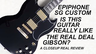 Epiphone SG Custom Review  Whats it REALLY like [upl. by Laughton]