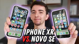 NOVO iPhone SE 2020 vs iPhone XR veja antes de COMPRAR [upl. by Linders]