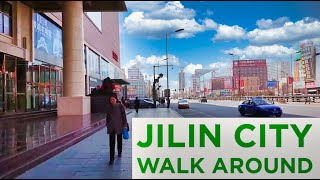 Walking Around Jilin City Jilin Province China 🇨🇳 [upl. by Merrel773]