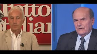 Travaglio a Bersani il declino del bipolarismo nellelettorato italiano [upl. by Eneloc]