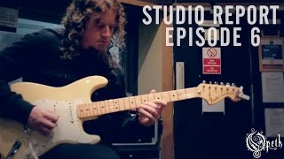 OPETH  Sorceress Studio Report  Episode 6 Guitar Recordings Fredrik [upl. by Koralle]