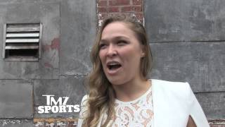 Ronda Rouseys Guide to Hookin Up  THE 1 NoNo Is   TMZ Sports [upl. by Htebazie]