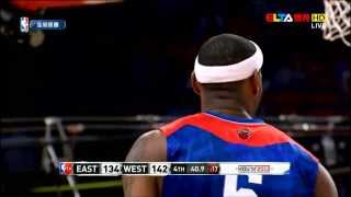 Kobe Bryant Lockdown Defense vs LeBron James 2013 All Star Game [upl. by Florio]