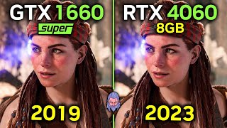 GTX 1660 SUPER vs RTX 4060  Worth Upgrading 6 Games Tested [upl. by Enigroeg540]