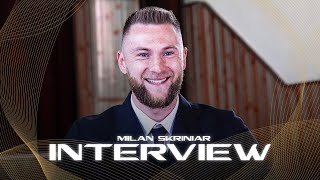 🗣️🎙️ 𝐈𝐍𝐓𝐄𝐑𝐕𝐈𝐄𝐖  Milan Škriniar 🔴🔵 WelcomeŠkriniar [upl. by Musihc]