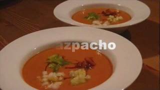 Receta de Gazpacho Andaluz Auténtico  Receta Tradicional Andaluza [upl. by Ahsait]