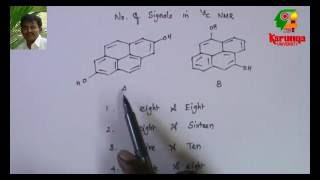 13CNMR CSIR NET organic chemistry problem by DrLEmmanuvel [upl. by Yanrahc]