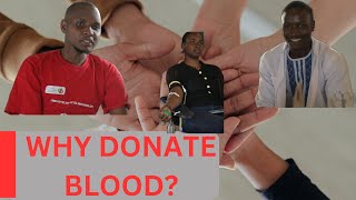 🚨 WHY IS IT NECESSARY TO DONATE BLOOD BY TITUS LAB OFFICERKenya National Blood Donation EP 74 [upl. by Nemraciram]