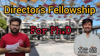 Director’s PhD Fellowship at the Indian Institute of Technology IIT Gandhinagar Ft Abhijit Manna [upl. by Zetneuq]