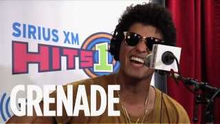 Bruno Mars  quotGrenadequot LIVE  SiriusXM Acoustic  Hits 1 [upl. by Etsyrk]