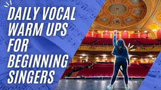 Beginner Voice Lessons For Singers  Full Range Scales amp Exercises  Free Singing Exercises [upl. by Aremaj978]