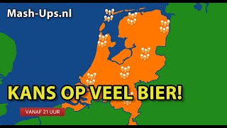 Code Oranje  Kans op huilbuien MashUpsnl [upl. by Merle]