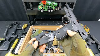 The Power of Airsoft Guns Sig Sauer and Glock Destroys Airsoft Toys [upl. by Anihpesoj]