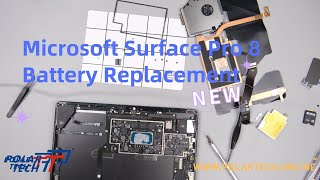 Microsoft Surface Pro 8 Battery Replacement [upl. by Rysler]