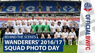 BEHIND THE SCENES  Wanderers 201617 squad photo day [upl. by Amluz]