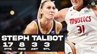 STEPH TALBOT DROPS 17PTS vs MYSTICS FULL HIGHLIGHTS [upl. by Mundford]