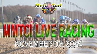 06 November 2024  Philippines Horse Racing Live  Metro Manila Turf Club Inc [upl. by Gruber]