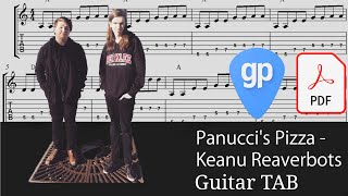 Panuccis Pizza  Keanu Reaverbots Guitar Tabs TABS [upl. by Novi]