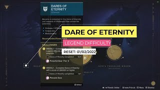 Destiny 2  Blight Destroyed Fateful Spin Triumph  Dares of Eternity Legend Difficulty Week 9 [upl. by Danell]