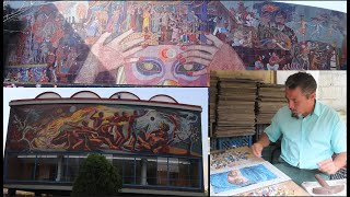 Jorge Piña Rosales historia y presencia del mosaico bizantino en la UNAM CDMX Temixco [upl. by Kippie618]