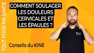 Douleurs cervicales et épaules  que faire  Traitement et Exercices [upl. by Einahc]