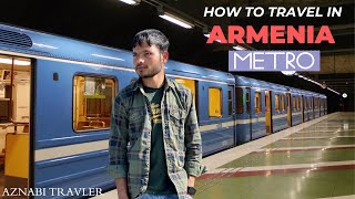 How To Travel In Yerevan Metro 🇦🇲 mohdfaizil [upl. by Yrotciv]