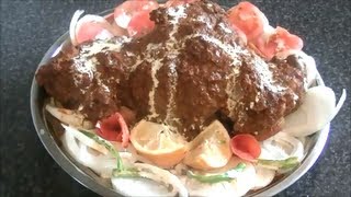 Mutton Leg Roast Without Oven  Roast Leg Of Lamb  Raan Roast Recipe Pakistani By Cook With Faiza [upl. by Bailar]