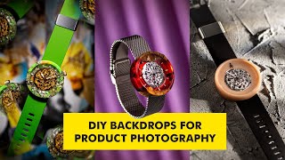 DIY Backdrops for Product Photography [upl. by Namrac206]