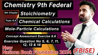 Chemical Calculations MoleParticle Conversions  Concept Assess Exercise 66  Exercise Question [upl. by Norda]