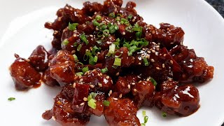 The Whole Secret Is In The Sauce  General Tso Chicken Recipe [upl. by Funda41]