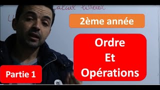 2ème Année collège  ordre et opérations  partie 1 [upl. by Nyrmac795]