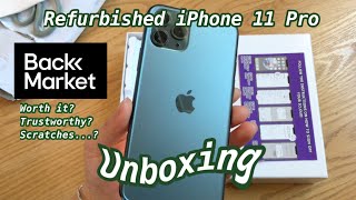 iPhone 11 Pro Unboxing  Refurbished from BackMarket [upl. by Aciria434]