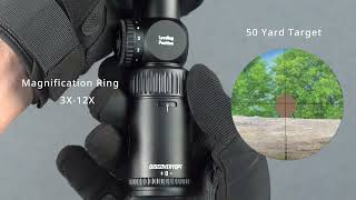 MS 3 12X42AOAC Extreme Shock Resistance Spring Gun Compatible Optics Scope [upl. by Teddie]