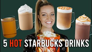 5 HOT Starbucks Drinks You Can Make at Home [upl. by Vigen]