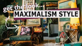 Maximalism Interior Style  How to get this look  Interior Design [upl. by Noiz]