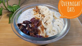 Overnight oats recipe with simple ingredientsOats weight loss recipe MalayalamOats Malayalam [upl. by Eniamraj741]