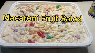 Macaroni Fruit Salad ❗Negosyo Tips ☑️ [upl. by Risay]