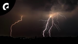 10 Minutes of Rain and Thunderstorm Sounds For Focus Relaxing and Sleep ⛈️ Epidemic ASMR [upl. by Ariat]