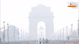 Heavy Smog Engulfs National Capital CPCB Reports Alarming AQI of 317  News9 [upl. by Ginni]