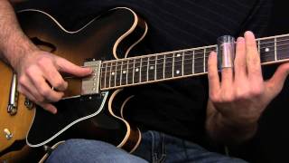 Standard Tuning Slide Warren Haynes Lesson [upl. by Ardeen]