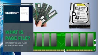 Lab 17  What is PageFile How to set the Page File VIRTUAL MEMORY [upl. by Rise]