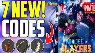 NEWEST🔥PROJECT SLAYERS CODES 2023  ROBLOX PROJECT SLAYERS CODES 2023 [upl. by Notlimah]