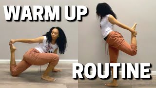 10 MINUTE DANCE WARM UP ROUTINE  Stretch amp Warm Up for Pole Dancing  Janay Way [upl. by Dovev402]