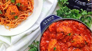 Italian Chickpea Meatballs vegan meatballs [upl. by Timmie]