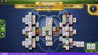 Microsoft Mahjong Lightning Tiles  Medium  November 1 2024 [upl. by Yablon]